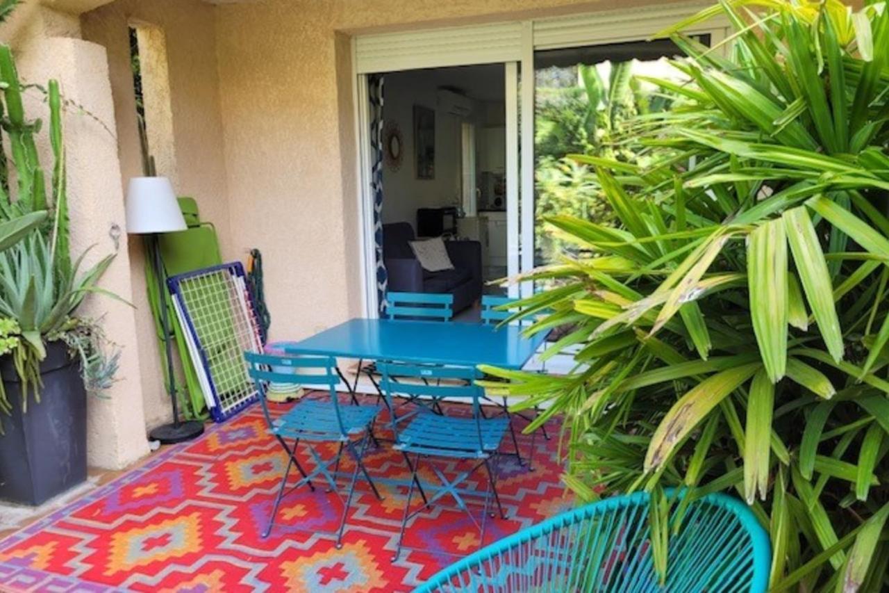 Nice Studio 30 M With Terrace And Pool Antibes Exterior foto